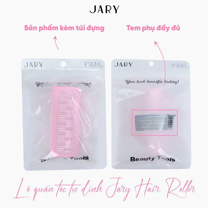LÔ QUẤN TÓC TỰ DÍNH JARY HAIR ROLLER - 5CM – Jary Việt Nam