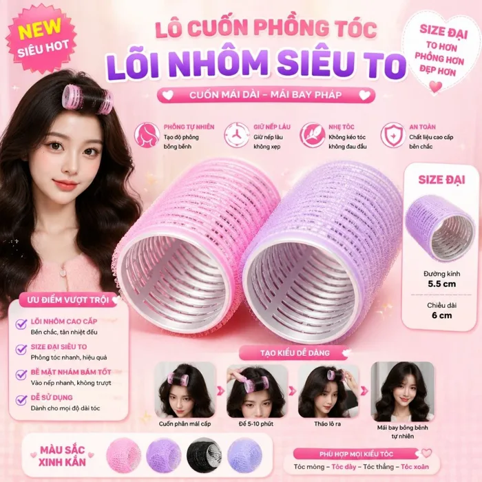 lô uốn tóc - Giá Tốt, Sale Tháng 09, Freeship 0Đ | Shopee Việt Nam