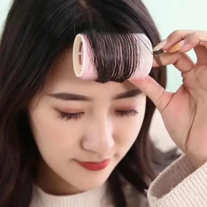 Ống Cuốn Tóc Xoăn Bồng Bềnh Kiểu Hàn Quốc Cho Nữ, Lô Uốn Tóc Mái Thưa