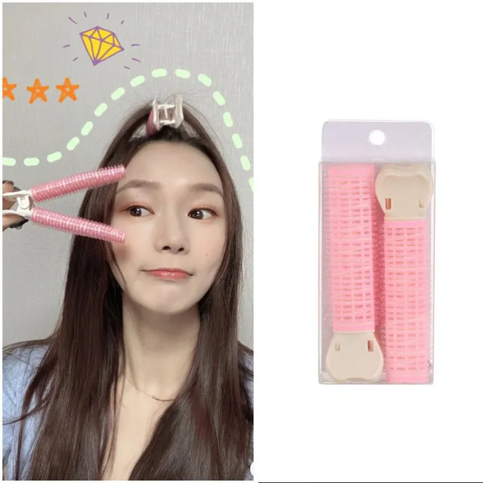 Kẹp phồng chân tóc mái Alaralô uốn tự dính mái bay nữ đẹp phong cách Hàn  Quốc cuốn tóc đủ size to nhỏ 3cm, 4cm, 5cm