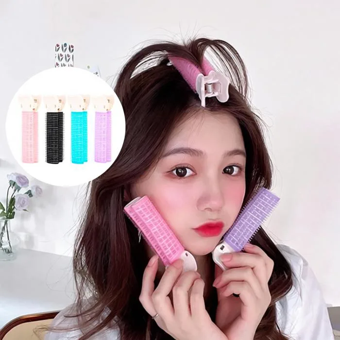 Set 2 Lô Cuốn Tóc Mái Bay Tự Dính H1 – Kẹp Tạo Độ Phồng Chân Tóc, Tạo Kiểu  Tóc Nữ Mềm Tự Nhiên