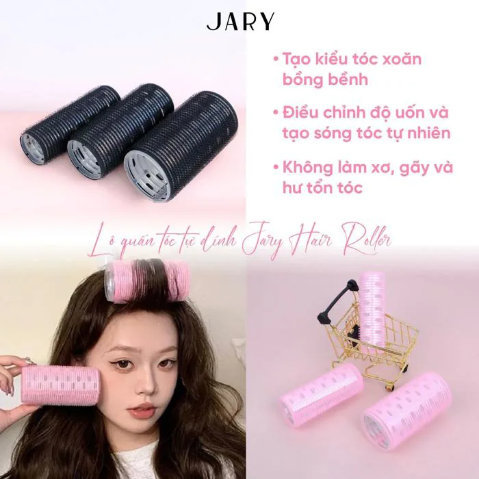 LÔ QUẤN TÓC TỰ DÍNH JARY HAIR ROLLER - 5CM – Jary Việt Nam