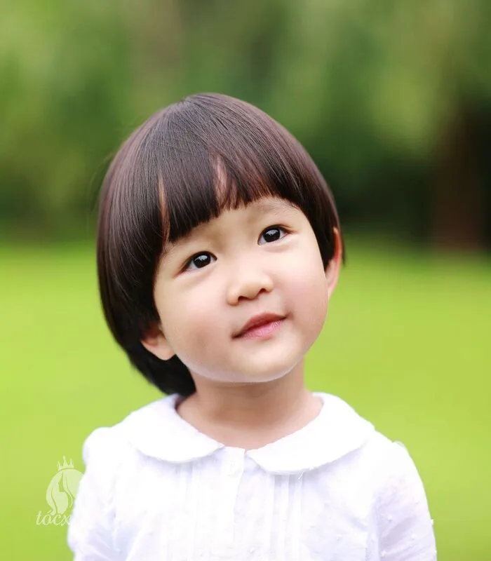Top 10+ Mẫu tóc giả cho bé gái xinh, giá tốt, an toàn cho bé