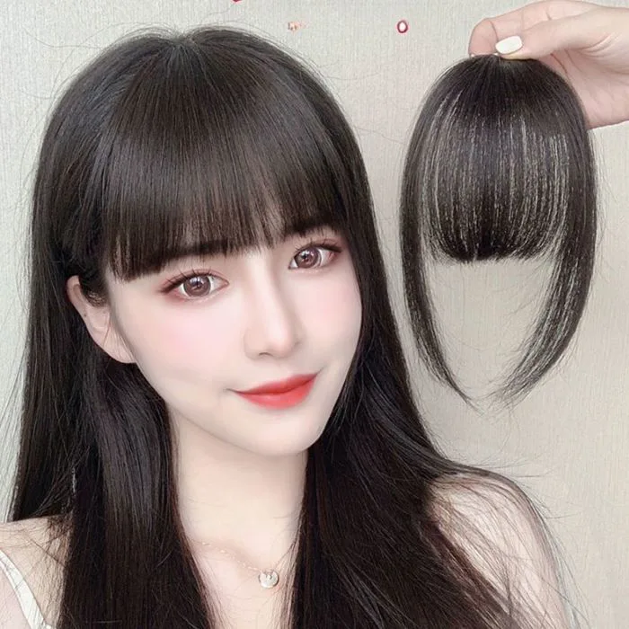 Tóc mái giả cho nữ: Biến hóa nhanh chóng, đẹp tức thì