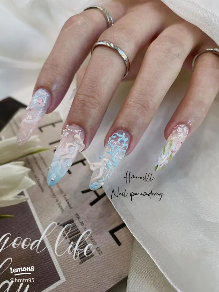 Móng tay đẹp Đà Nẵng: Mẫu nail sang chảnh cho 20/10 & Tết 2026
