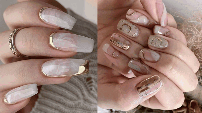 50+ mẫu nail ẩn xà cừ đẹp được các nàng săn lùng nhất
