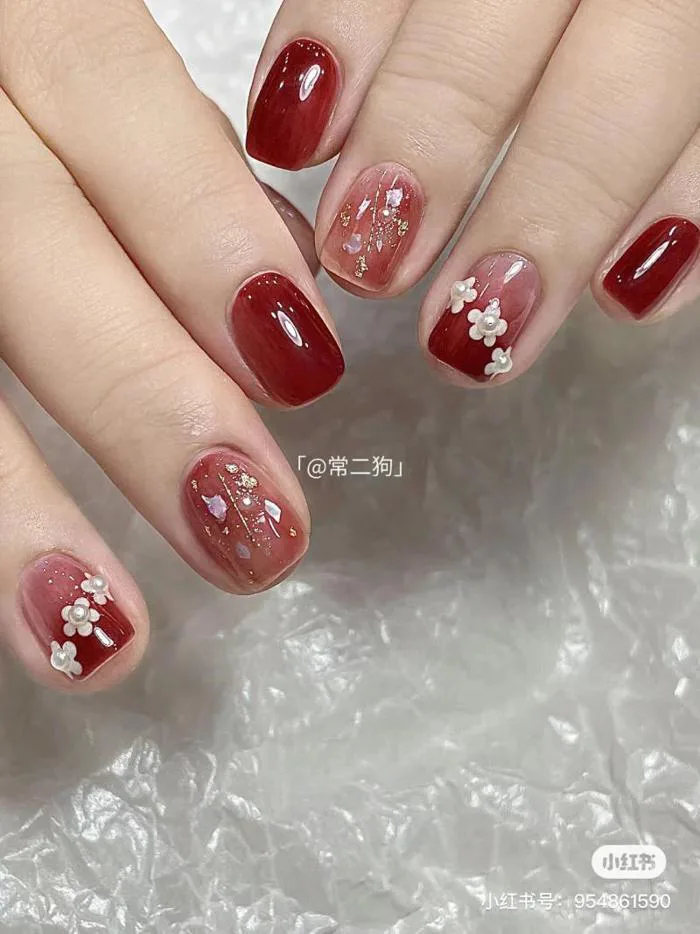 Những mẫu nail xà cừ đẹp, trendy và tôn da cho nàng mùa thu đông