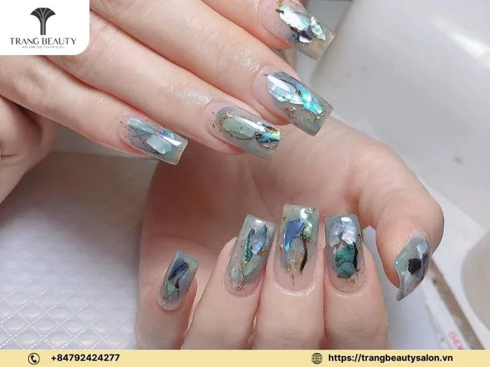 100+ mẫu nail ẩn xà cừ đẹp sang trọng, lung linh nhất
