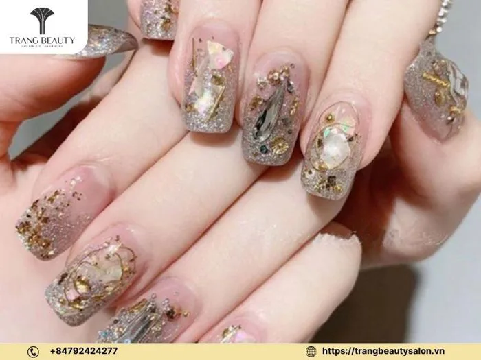 100+ mẫu nail ẩn xà cừ đẹp sang trọng, lung linh nhất