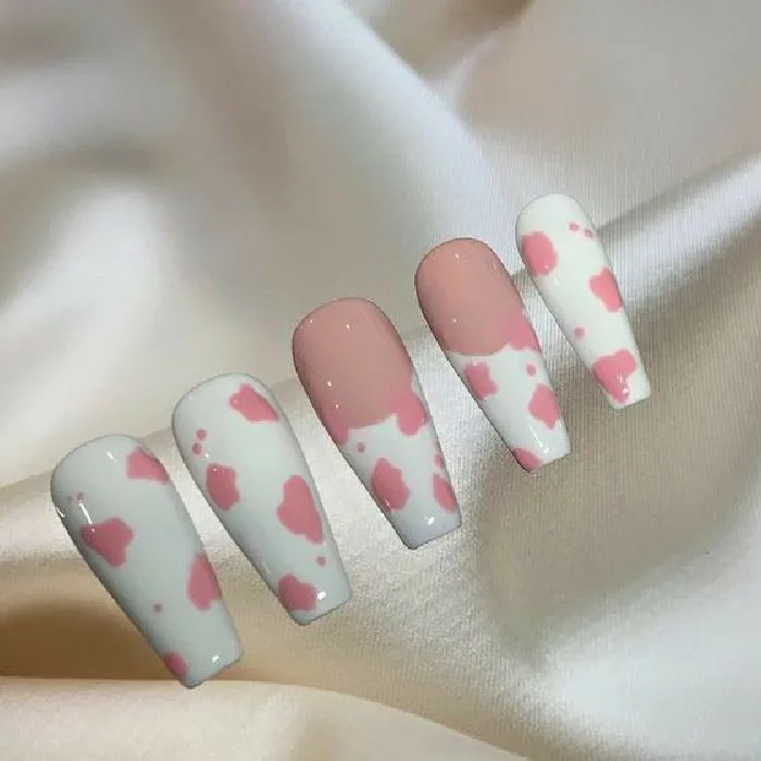 40+ mẫu nail bò sữa nhiều màu HOT nhất năm 2024