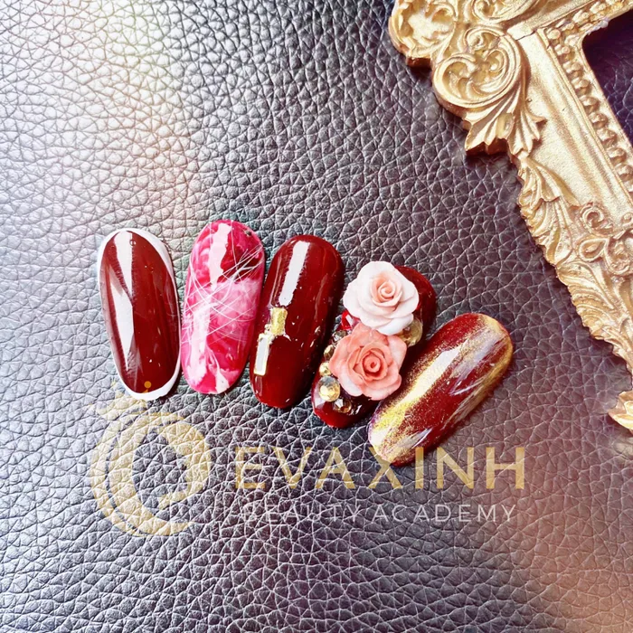 10 mẫu nail cho người lớn tuổi, trung niên đẹp 