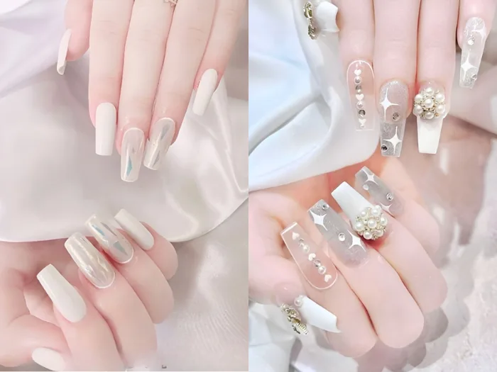 20+ mẫu nail cô dâu sang trọng, nổi bật trong ngày cưới
