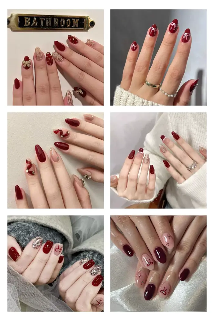 101+ Mẫu nail Tết 2026 thời trang, hợp phong thủy