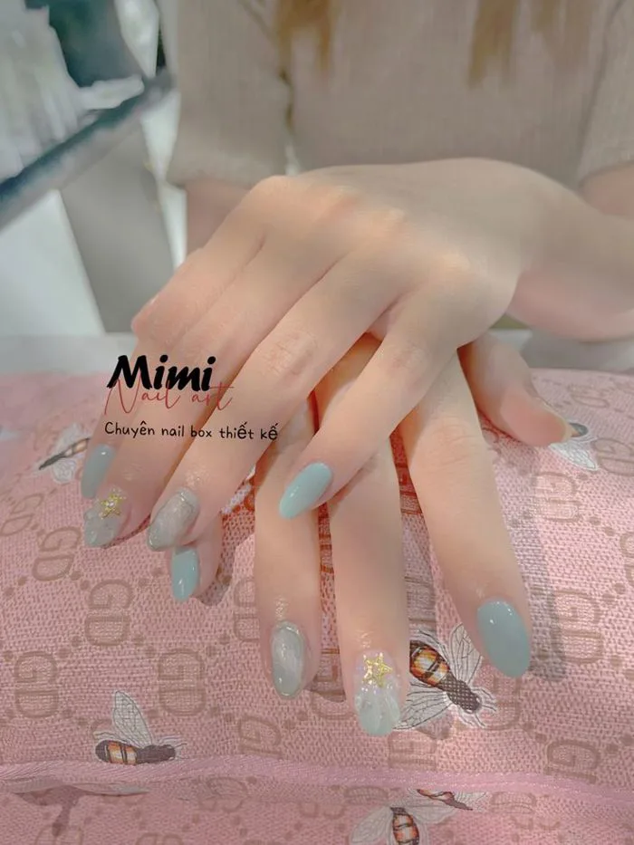 Mẫu nail đi biển | Mẫu móng tay đi biển, Nail trong, Bộ nail