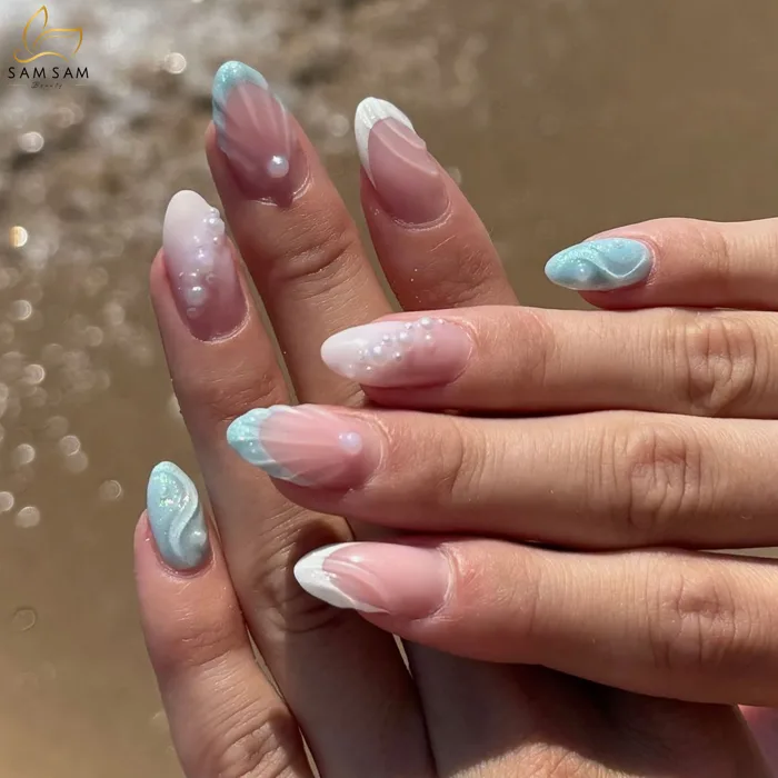 20 Mẫu Nail Đi Biển Đẹp 2026 Bền Màu, Không Bong Tróc
