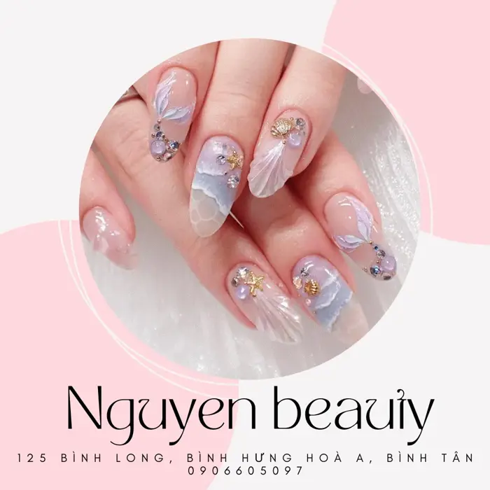 Mẫu Nail Đi Biển Trendy Nhất Dẫn Đầu Xu Hướng Nail Hè 2025