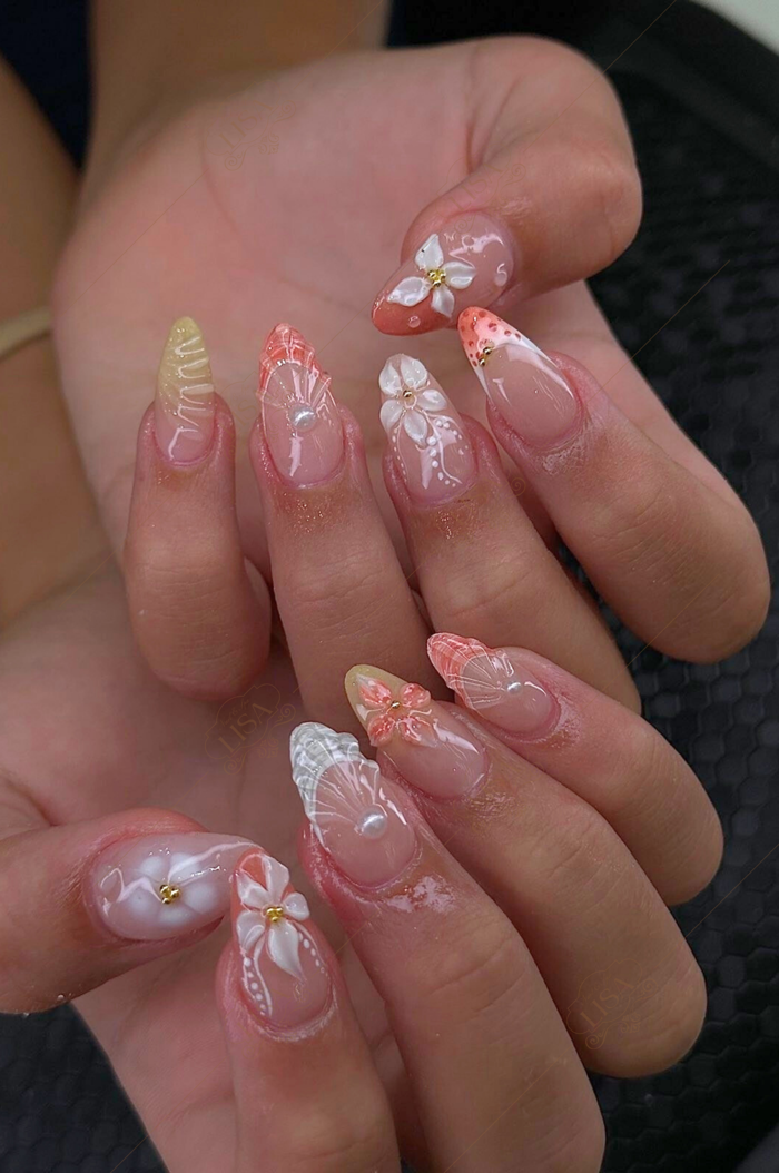 99+ Mẫu nail tay đơn giản đi biển đẹp tự nhiên mà vẫn nổi bật