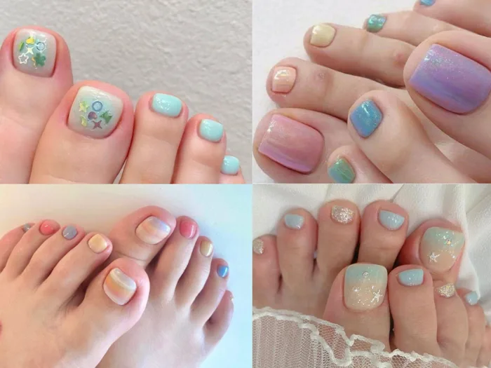 Tổng hợp 10+ mẫu nail chân đi biển siêu xinh cho nàng