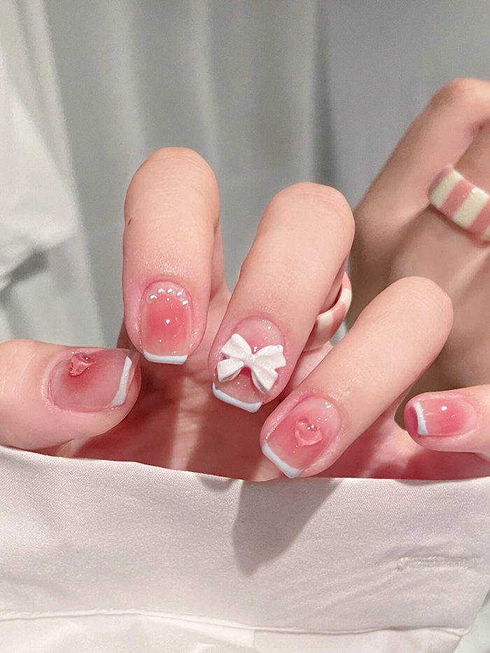 Kiểu Nail Nơ Xinh Đẹp Cho Phong Cách Nàng Thơ | TIKI