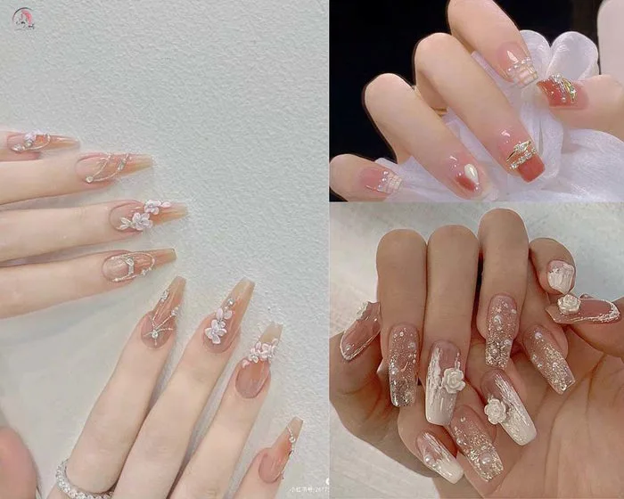 101+ Mẫu nail đính đá đẹp sành điệu cho nàng xinh cá tính