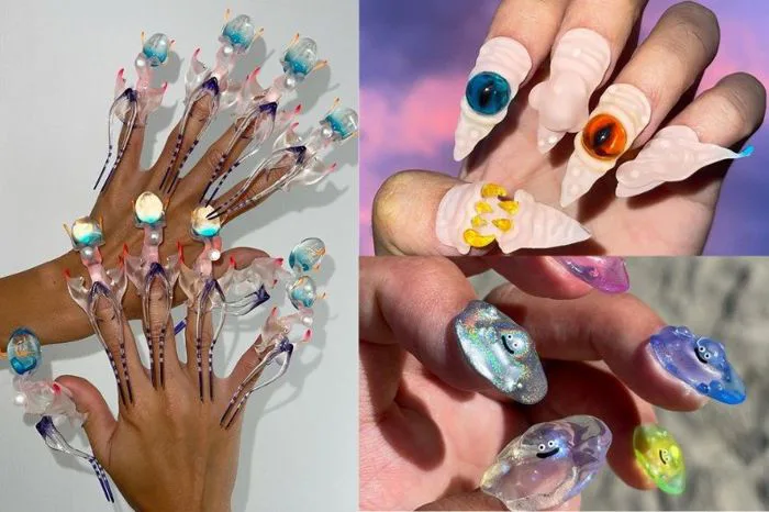 Những bộ nail độc lạ của Tomoya Nakagawa, chàng cựu ngư dân Nhật Bản |  KILALA