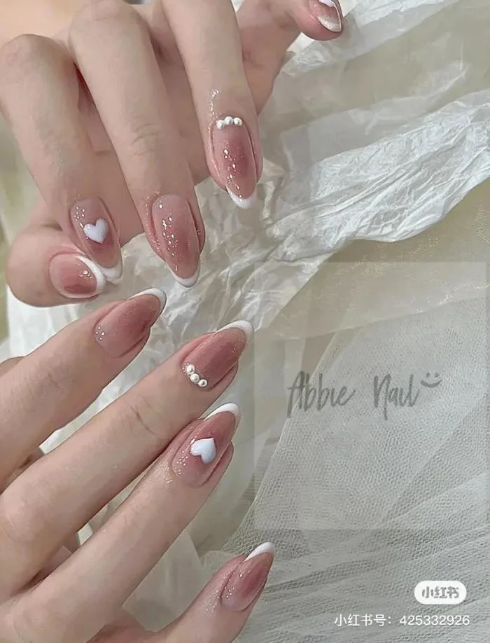 99+ Mẫu nail sơn French đầu móng trắng đẹp, thanh lịch, cuốn hút