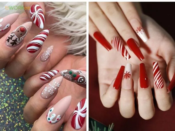 99+ Mẫu Nail Noel 2026 Đẹp Sang, Dễ Làm, Hot Trend Mới!