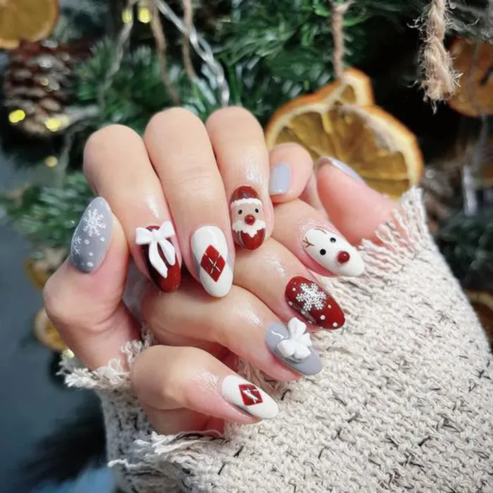 Top 40+ mẫu nail Noel HOT TREND năm nay nên thử ngay