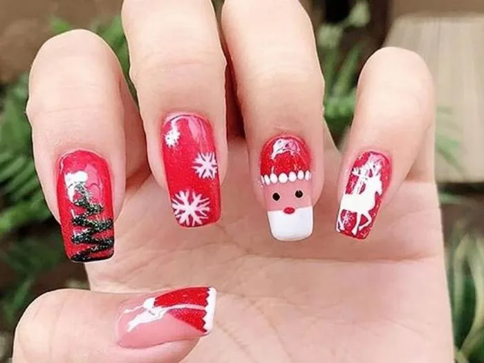 20+ Mẫu Nail Noel Độc Đáo Trendy Nhất 2024 – Kềm Nghĩa - Nghia Nippers