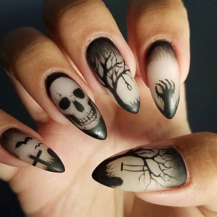 Những Mẫu Nail Halloween Đẹp Không Thể Bỏ Qua