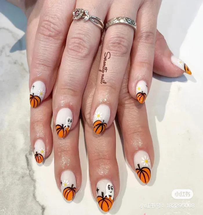 99+ Ý tưởng mẫu nail halloween đẹp, Nail Halloween kinh dị