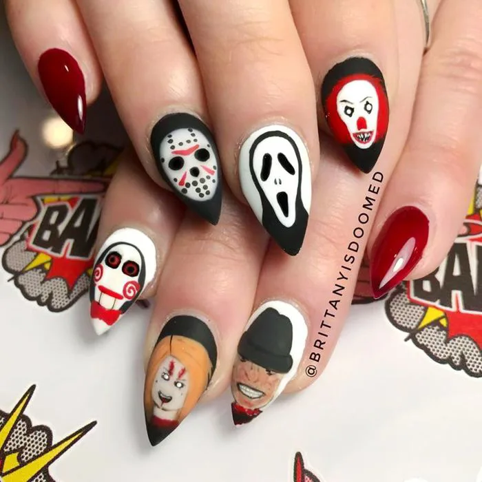 Những mẫu nail cực “chất” mùa lễ hội Halloween dễ thực hiện tại nhà