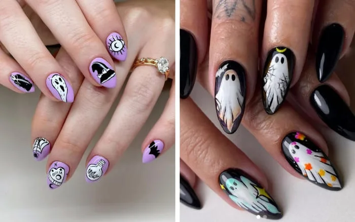 50+ ý tưởng mẫu nail Halloween đẹp cho cô nàng cá tính