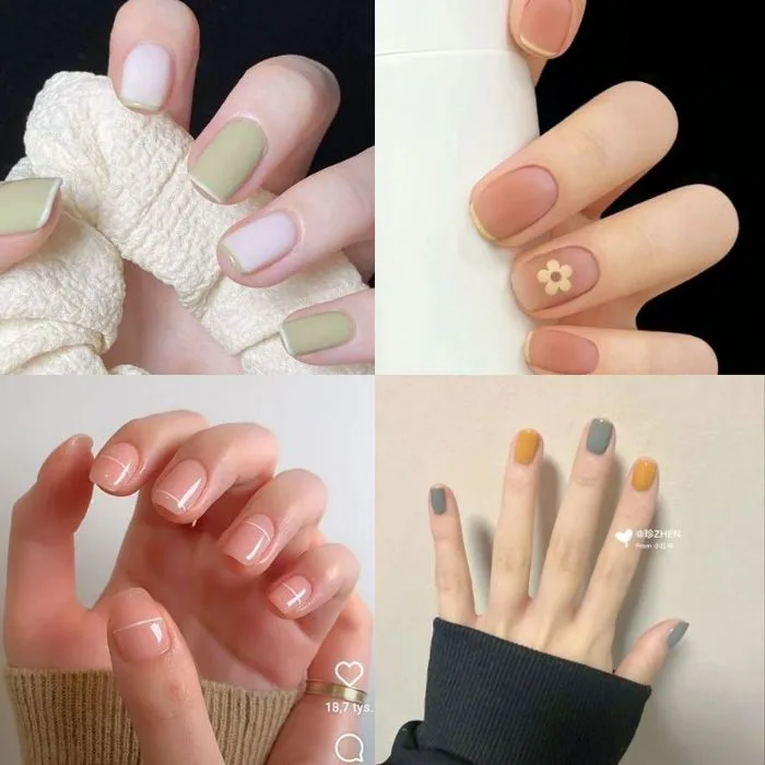 Bật Mí 20+ Mẫu Nail Hàn Quốc Nhẹ Nhàng, Thanh Lịch