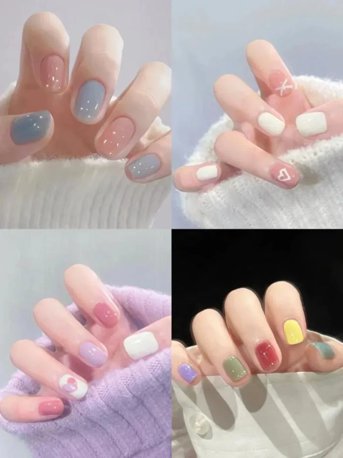 Top 30+ Mẫu Nail Hàn Quốc Đơn Giản Đốn Tim Phái Đẹp Năm 2026