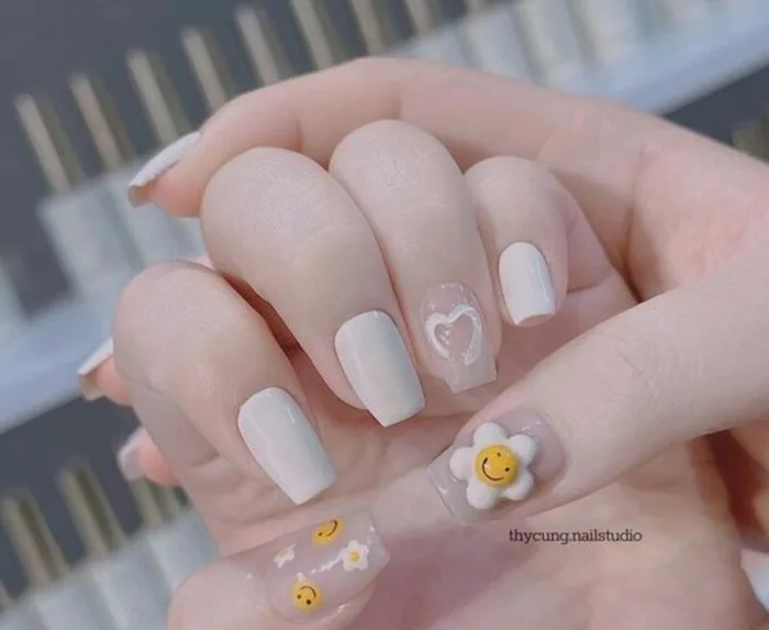 99+ Mẫu nail Hàn Quốc đáng yêu và hợp xu hướng nhất