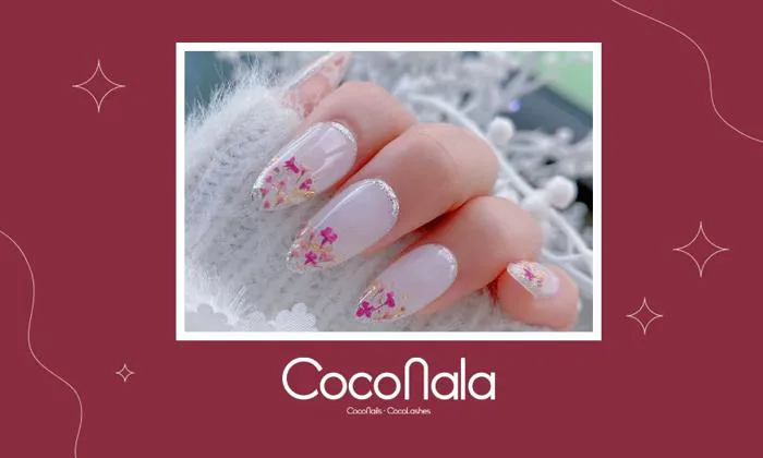 Nail ẩn hoa khô là gì? Những ý tưởng nail art với hoa khô