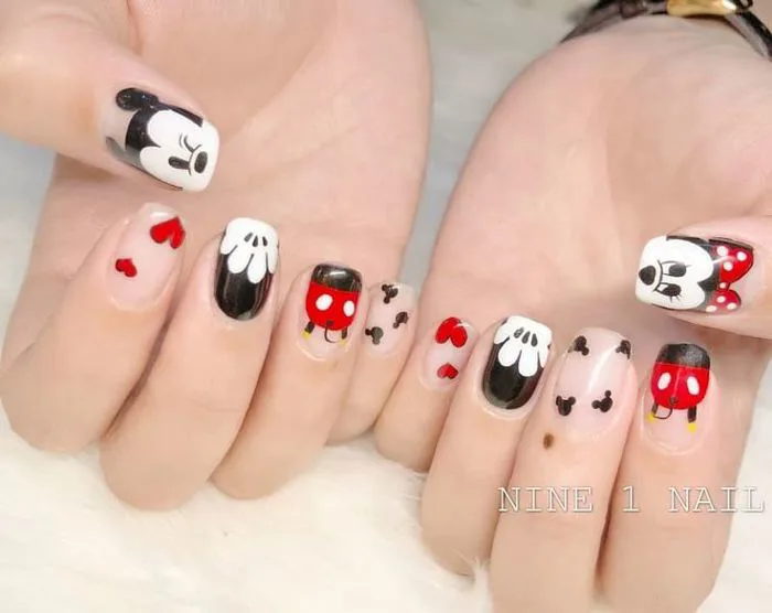 Bộ sưu tập 100+ mẫu nail hoạt hình đáng yêu - Zicxa Bộ sưu tập 100+ mẫu nail hoạt hình đáng yêu - Zicxa