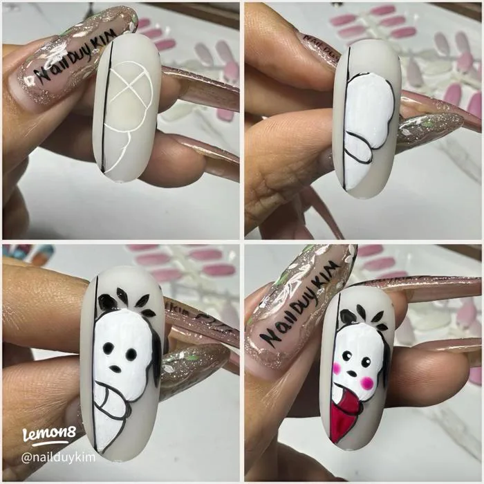 Cách vẽ nail hoạt hình đơn giản cho người mới bắt đầu (từng bước) Cách vẽ nail hoạt hình đơn giản cho người mới bắt đầu (từng bước)