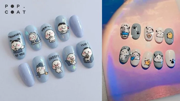 100+ mẫu vẽ nail hoạt hình nghệ thuật đơn giản mà đẹp 100+ mẫu vẽ nail hoạt hình nghệ thuật đơn giản mà đẹp