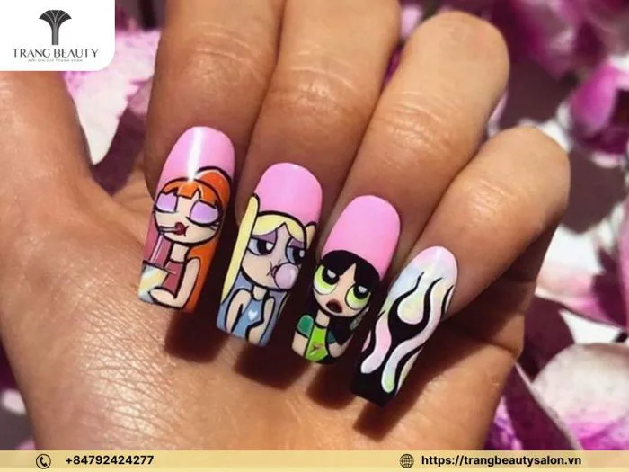 Khóa học dạy vẽ nail hoạt hình dành cho người mới - Trang Beauty Khóa học dạy vẽ nail hoạt hình dành cho người mới - Trang Beauty