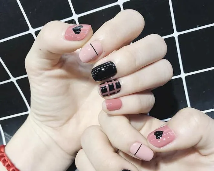 Tổng hợp 15+ mẫu nail caro đẹp, xinh xắn