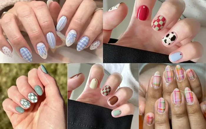Top 150+ Những Mẫu Nail Kẻ Sọc Đẹp, Hot Trend Năm 2026