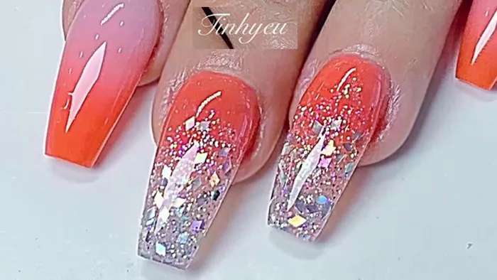 NEW NAIL ART 2019 / OMBRE KIM TUYẾN SAO PHẢI VUỐT NGƯỢC / NAIL TECHNICIAN  TINH YEU /617