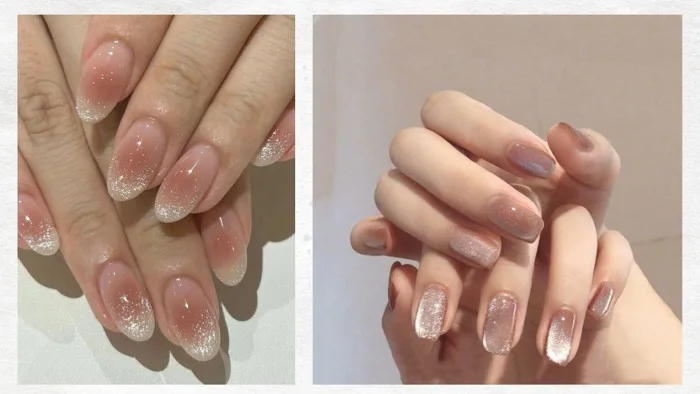 Top 100+ mẫu nail mắt mèo sơn móng kim cương đơn giản