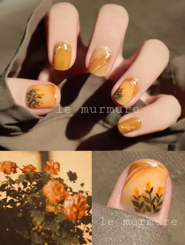 Tổng hợp 99+ Ý tưởng nail màu cam, móng tay cam đất cực cá tính
