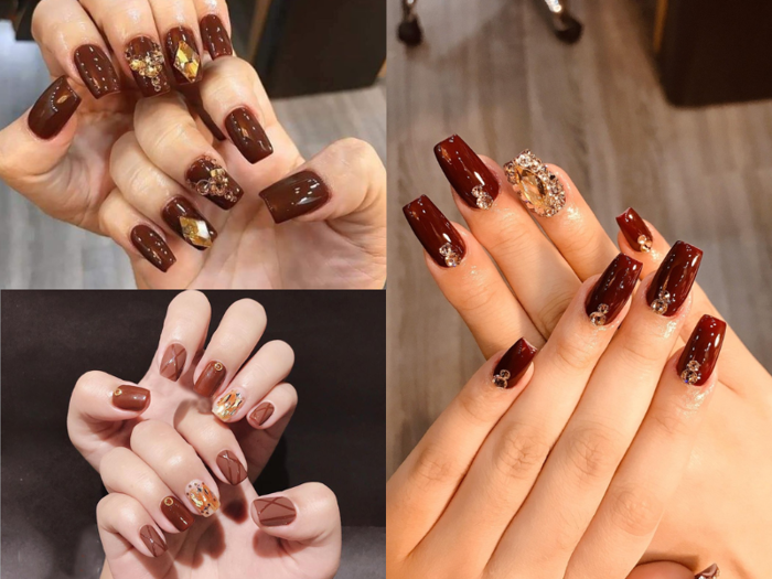 15+ mẫu nail màu nâu đẹp tôn da và bí quyết chọn màu phù hợp phong cách