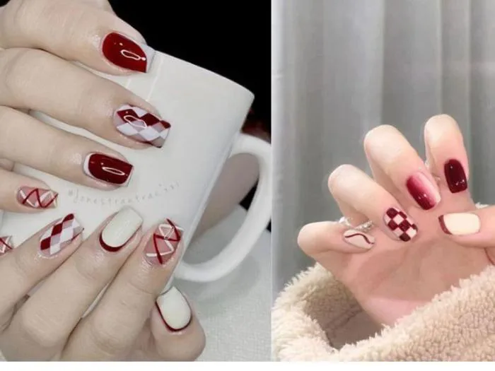 Khám phá những mẫu nail màu đỏ rượu cực đẹp và quý phái – Kềm Nghĩa - Nghia  Nippers