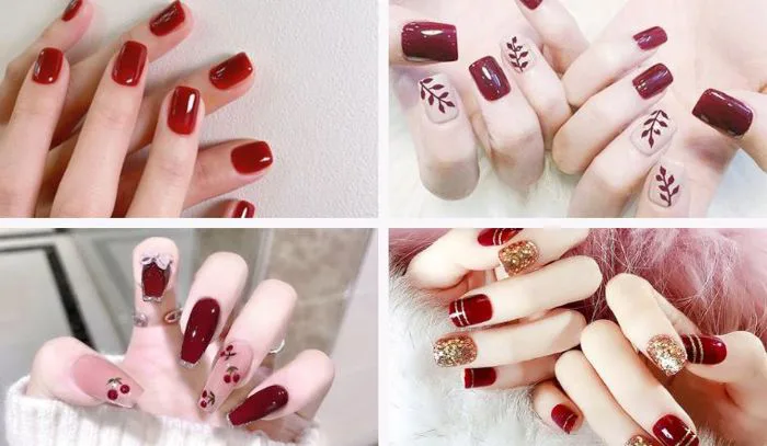 100 mẫu nail đỏ sanh chảnh, nổi bật và vô cùng ấn tượng