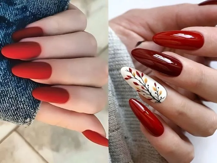 40+ mẫu nail màu đỏ nổi bật, giúp da sáng bật tone